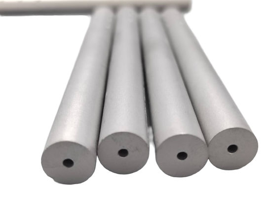 Carbide de tungstênio refrigerante em branco resistente ao desgaste Carbide de perfuração de vara com furos de resfriamento