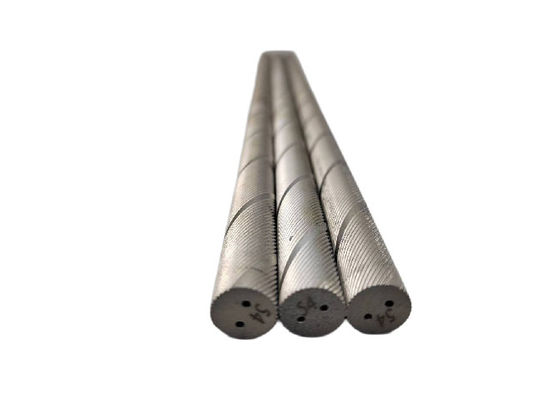 13.0g/Cm3-15.58g/Cm3 Rodas de tungstênio espiral com roscas com buracos de resfriamento duplos