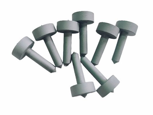 Rodas de extremos grandes e pequenos de carburo de tungsténio, não normalizados, em forma de T, para processamento de ferramentas