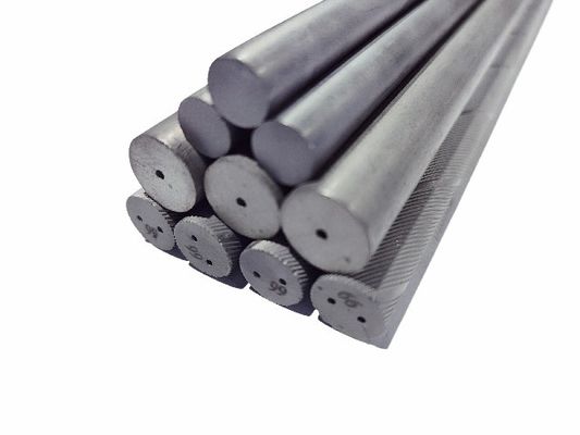 Alta dureza Máxima vara espiral de carburo / vara roscada de tungstênio com buraco duplo