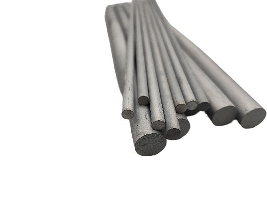 Material em branco de haste de carburo de tungstênio com furos de resfriamento Alta dureza HRA 89-93