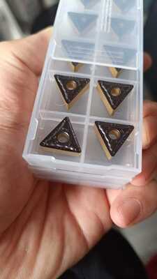 pastilha de corte de semiacabamento TNGM